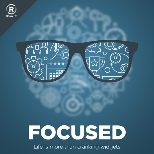 Focused podcast artwork
