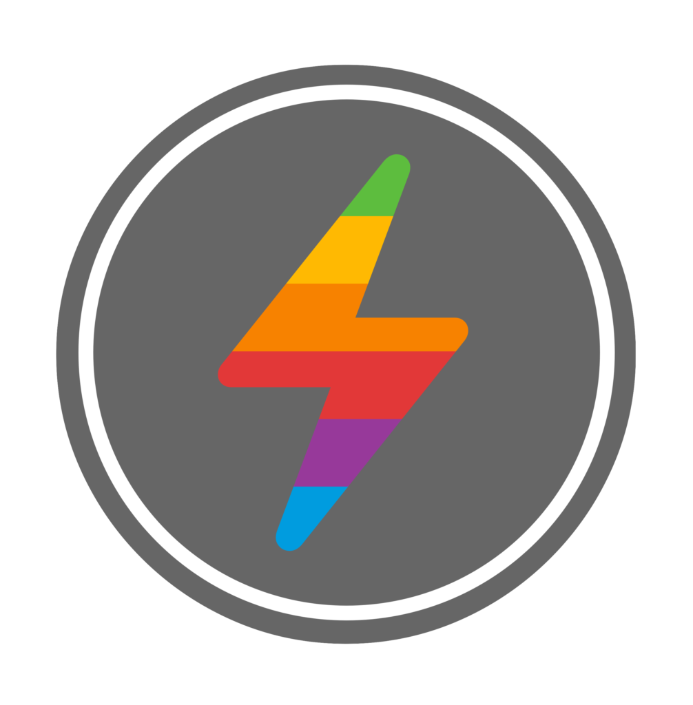 Sparky Logo Rainbow