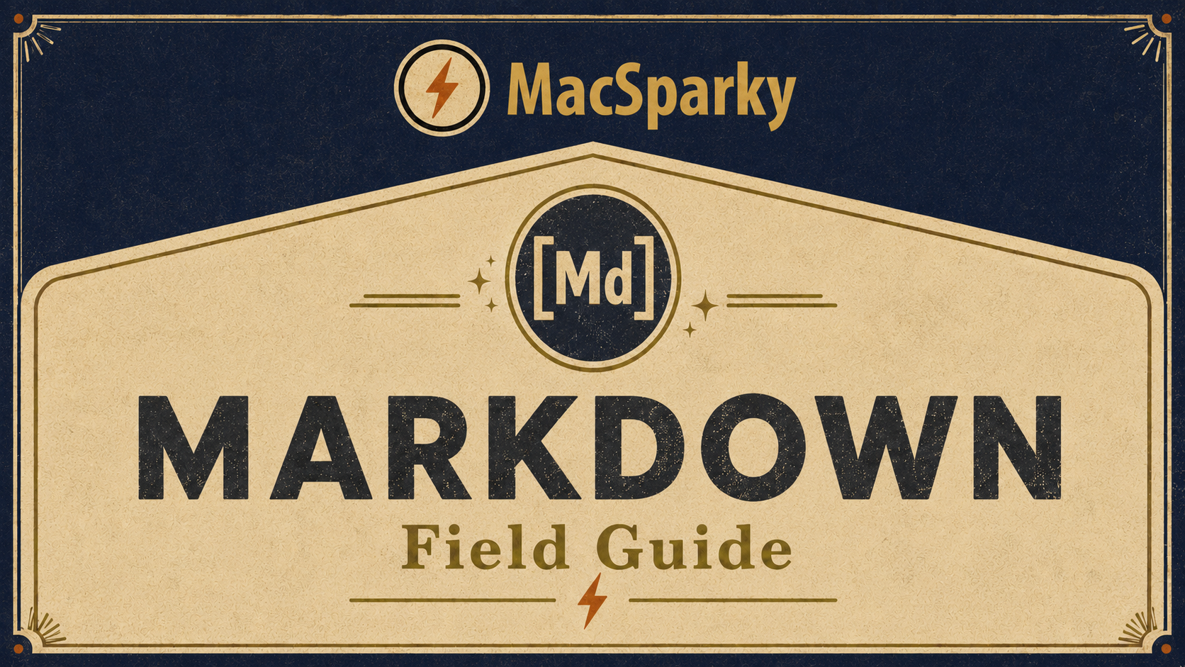 Markdown Field Guide